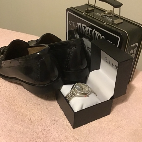 Bass, men’s, loafers, black, size, 8 1/2 D, great heels and soles, ready to wea! - Picture 3 of 3